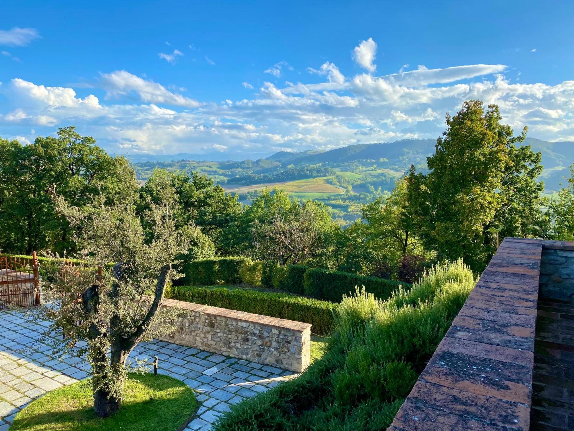 Castello Di Viano Villa Bagian luar foto