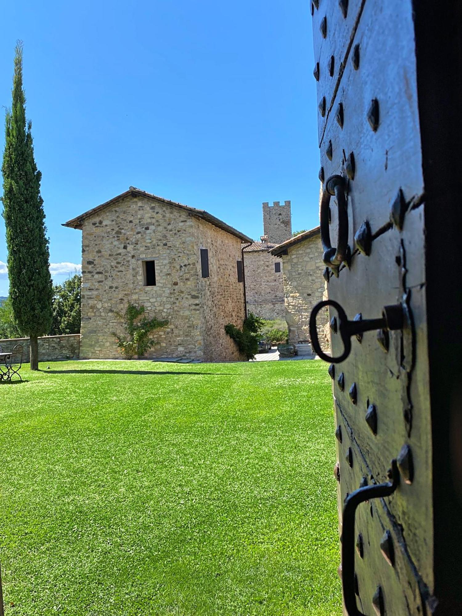 Castello Di Viano Villa Bagian luar foto